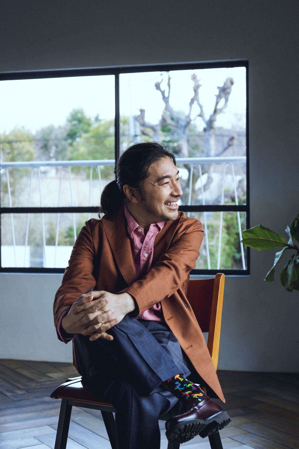 トータス松本さんのポートレート